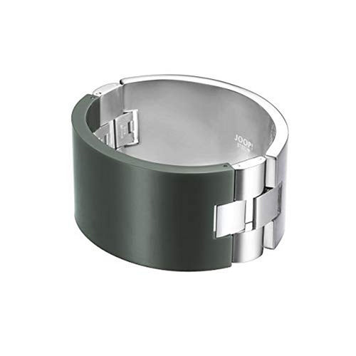Joop Damen Armreif Edelstahl Silber Grün PIECES JPBA10091A580-1