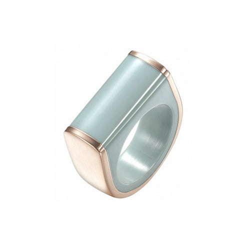 Joop Damen Ring Edelstahl Rosé Pieces JPRG00028C180