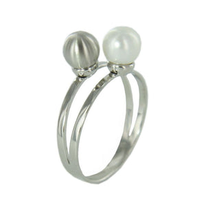 Skagen Damen Ring silber Perlen JRSW020