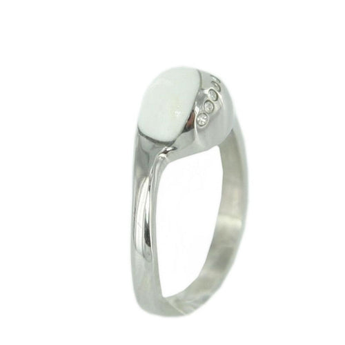 Skagen Damen Ring silber weiss Zyrkonia JRSW021 S6 Gr. 52 (16,5)