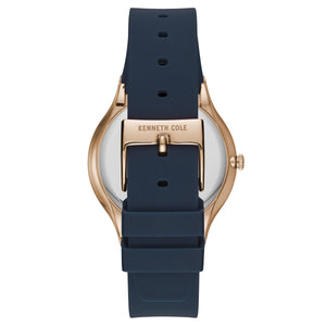 Kenneth Cole New York Herren Uhr Armbanduhr Silikon KC50057001