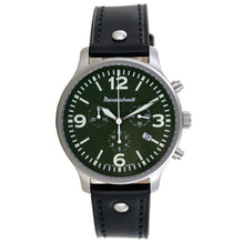 Laden Sie das Bild in den Galerie-Viewer, Aristo Herren Messerschmitt Uhr Fliegeruhr Chronograph ME-3H204L Leder