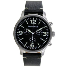 Laden Sie das Bild in den Galerie-Viewer, Aristo Herren Messerschmitt Uhr Fliegeruhr Chronograph ME-3H205L Leder