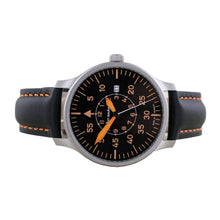 Laden Sie das Bild in den Galerie-Viewer, Aristo Herren Messerschmitt Uhr Fliegeruhr Pilot - ME-420PL Leder