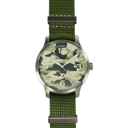 Aristo Herren Messerschmitt Uhr Luftwaffe ME-42L-TB Textil