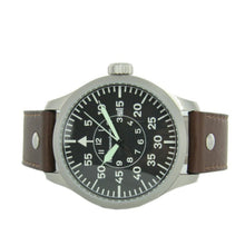 Laden Sie das Bild in den Galerie-Viewer, Aristo Herren Messerschmitt Uhr XL große Fliegeruhr ME-47XL