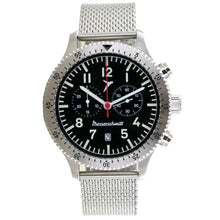 Laden Sie das Bild in den Galerie-Viewer, Aristo Herren Messerschmitt Uhr Fliegeruhr Chronograph ME-5021M