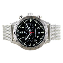 Laden Sie das Bild in den Galerie-Viewer, Aristo Herren Messerschmitt Uhr Fliegeruhr Chronograph ME-5021M