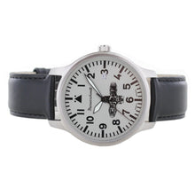 Laden Sie das Bild in den Galerie-Viewer, Aristo Herren Messerschmitt Uhr Boxer-Uhr ME-BOXER1 Leder