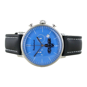 Aristo Herren Messerschmitt Uhr Boxer-Uhr ME-Boxer17 Leder