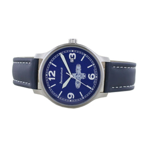 Aristo Herren Messerschmitt Uhr Boxer-Uhr ME-Boxer8 Leder