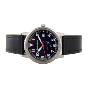 Aristo Unisex Messerschmitt Uhr Fliegeruhr - Komet 80 Jahre - ME163-80-4 Leder
