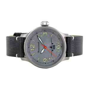 Aristo Herren Messerschmitt Uhr Fliegeruhr Automatik ME262-42AERO-L Leder