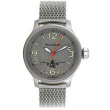 Laden Sie das Bild in den Galerie-Viewer, Aristo Herren Messerschmitt Uhr Fliegeruhr Automatik ME262-42AERO-M Edelstahl