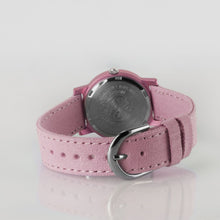 Laden Sie das Bild in den Galerie-Viewer, JACQUES FAREL Öko Kinder-Armbanduhr Analog Quarz Mädchen ORG 0635 rosa