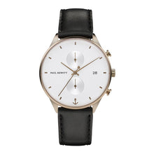 Laden Sie das Bild in den Galerie-Viewer, PAUL HEWITT Herren Uhr Analog Quarz Midnight Ocean PH002204 Leder