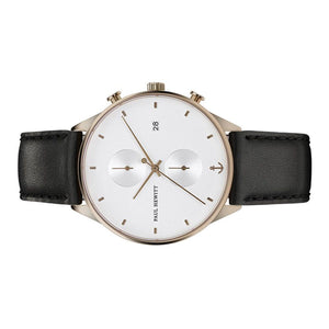 PAUL HEWITT Herren Uhr Analog Quarz Midnight Ocean PH002204 Leder