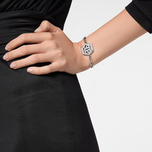Laden Sie das Bild in den Galerie-Viewer, Philipp Plein Damen Armband Armkette Edelstahl silber HEXAGON PJ2AA03BU
