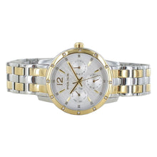 Laden Sie das Bild in den Galerie-Viewer, Police Damen Uhr Armbanduhr Edelstahl Analog Glare Bicolor PL14872BSTG.D04M