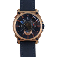 Laden Sie das Bild in den Galerie-Viewer, Police Herren Uhr Armbanduhr Leder Analog Compass PL15048JSR.03