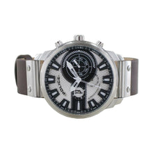 Laden Sie das Bild in den Galerie-Viewer, Police Herren Uhr Armbanduhr Leder Analog Leicester PL15217JS.04A