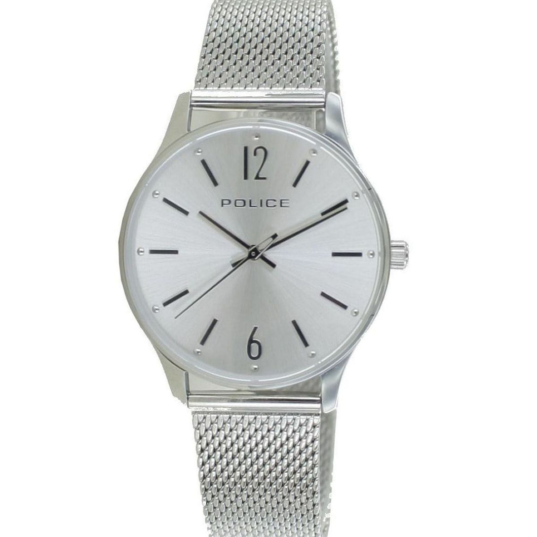 Police Damen Uhr Armbanduhr Edelstahl Analog Makati PL15574MS.04MM