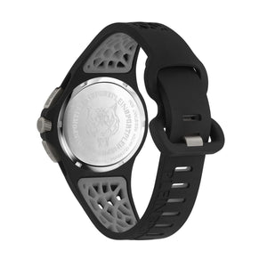 Plein Sport Herren Uhr Analog Quarz THUNDERSTORM CHRONO PSABA0123 Silikon