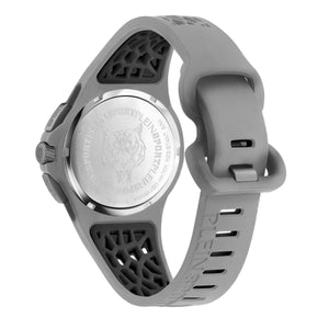 Plein Sport Herren Uhr Analog Quarz THUNDERSTORM CHRONO PSABA0523 Silikon