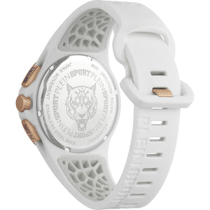 Plein Sport Herren Uhr Analog Quarz THUNDERSTORM CHRONO PSABA0723 Silikon