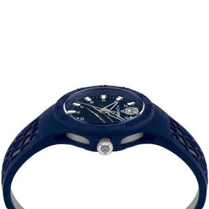 Plein Sport Unisex Uhr Analog Quarz THUNDERSTORM Blau PSBBA0223 Silikon