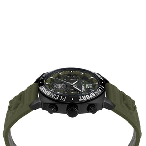 Plein Sport Herren Uhr Analog Quarz WILDCAT CHRONO PSGBA0223 Silikon