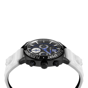 Plein Sport Herren Uhr Analog Quarz WILDCAT CHRONO PSGBA0823 Silikon