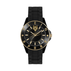 Plein Sport Damen Uhr Analog Quarz GLAM PSKBA0323 Silikon