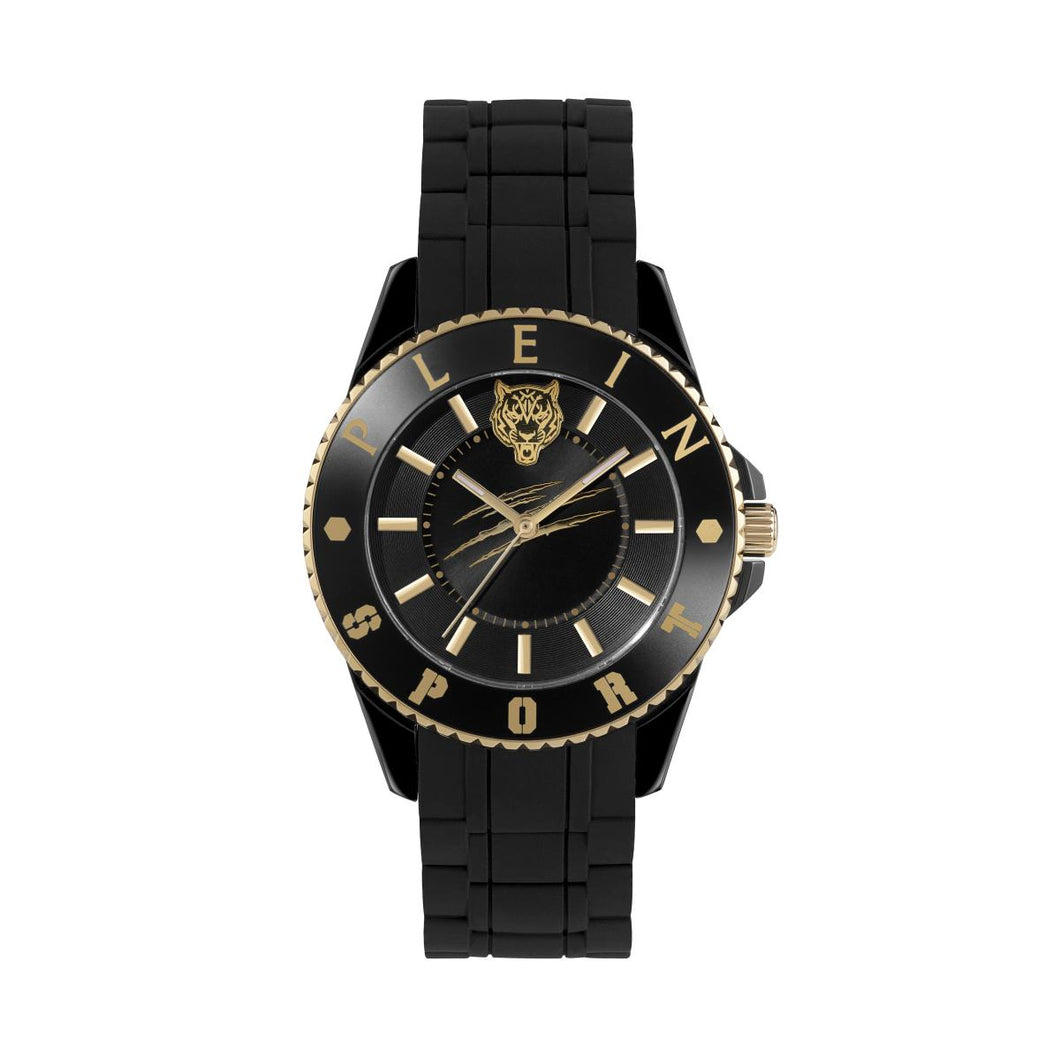 Plein Sport Damen Uhr Analog Quarz GLAM PSKBA0323 Silikon