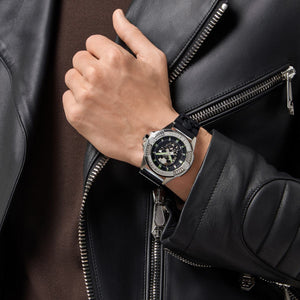 Philipp Plein Herren Uhr Analog Quarz $KULL silber PWAAA0121 Silikon