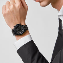Laden Sie das Bild in den Galerie-Viewer, Philipp Plein Herren Uhr Chrono Quarz NOBILE WONDER black s PWCAA0421 Edelstahl