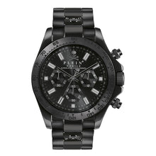 Laden Sie das Bild in den Galerie-Viewer, Philipp Plein Herren Uhr Chrono Quarz NOBILE WONDER black s PWCAA0421 Edelstahl