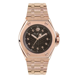 Philipp Plein Damen Uhr Analog Quarz PLEIN EXTREME LADY rose PWJAA0522 Edelstahl