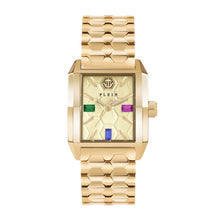 Laden Sie das Bild in den Galerie-Viewer, Philipp Plein Damen Uhr Analog Quarz OFFSHORE SQUARE PWMAA0522 Edelstahl
