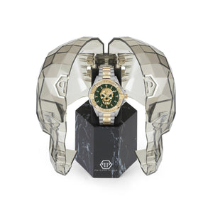 Philipp Plein Unisex Uhr Analog Quarz THE $KULL GENDERLESS PWNAA0622 Edelstahl