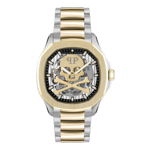 Philipp Plein Herren Uhr Automatik $KELETON $PECTRE PWRAA0323 Edelstahl