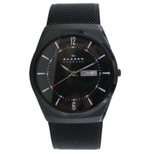 Laden Sie das Bild in den Galerie-Viewer, Skagen Herren Uhr Armbanduhr Titan Edelstahl SKW6006