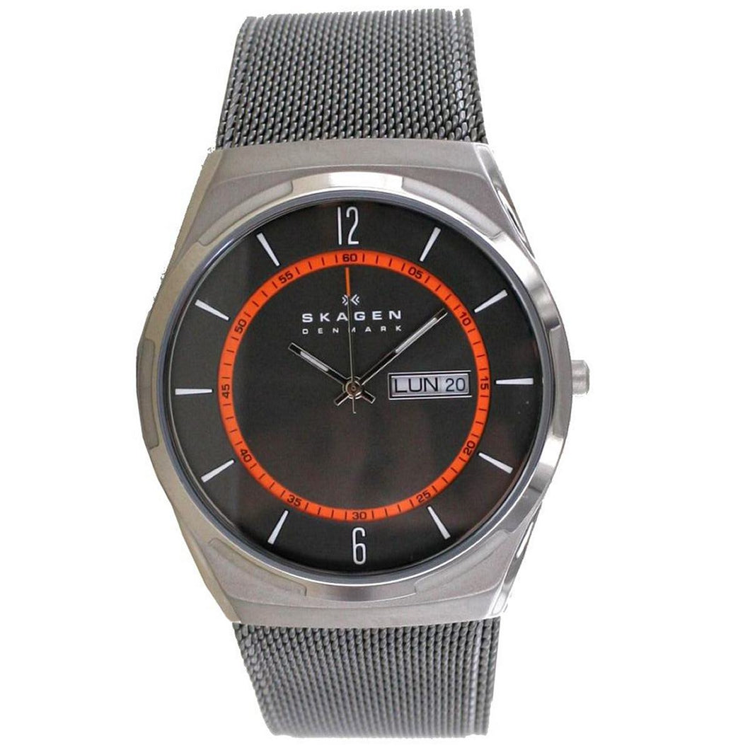 Skagen Herren Uhr Armbanduhr Melbye Edelstahl SKW6007