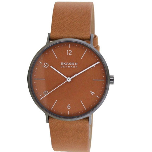 Skagen Herren Uhr Armbanduhr Aaren Naturals braun SKW6726