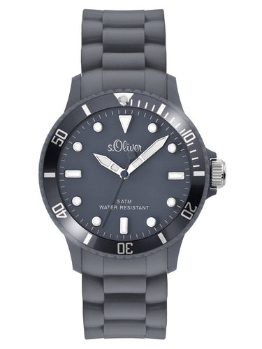 s.Oliver Unisex Uhr COLORS Silikonbanduhr SO-2579-PQ