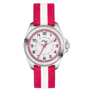 s.Oliver Uhr Kinder-Armbanduhr Kids SO-3402-LQ