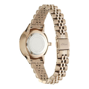 s.Oliver Damen Uhr Armbanduhr Edelstahl SO-4214-MQ