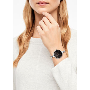s.Oliver Damen Uhr Armbanduhr Edelstahl SO-4253-MQ