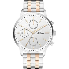 Laden Sie das Bild in den Galerie-Viewer, s.Oliver Damen Uhr Armbanduhr Edelstahl SO-4323-MM