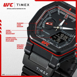 Timex Herren Uhr Armbanduhr analog-digital TW2V55200 UFC Colossus